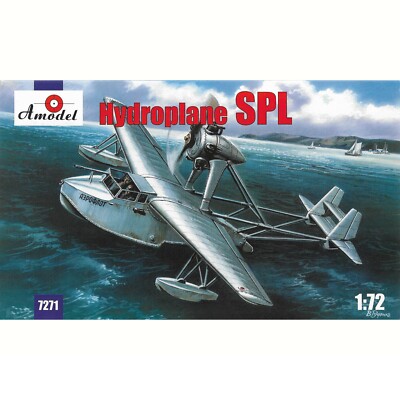 Hydroplane SPL - kit modelling Amodel 7271 Plastic model airplane kit Scale 1:72