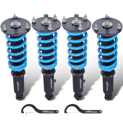 Gewindefahrwerk Dämpfung 24-stufig verstellbar for Toyota Supra MA70 GA70 Soarer
