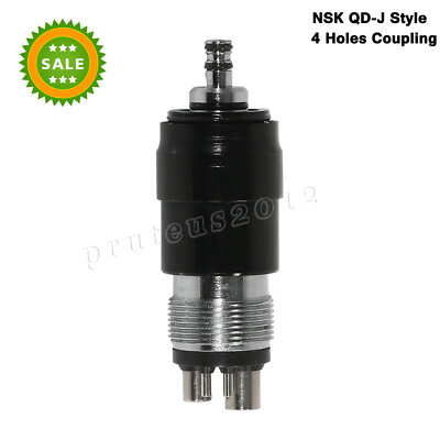 NSK QD-J Style Dental Quick Coupling Connector 2/4H For High Speed Handpiece