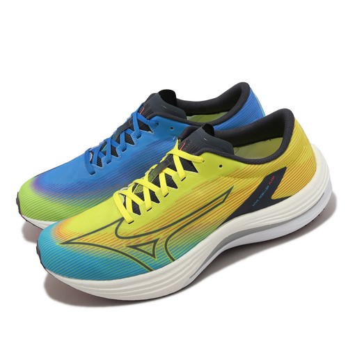 Мужские шоссейные кроссовки Mizuno Wave Rebellion Flash Yellow Blue J1GC2335-51