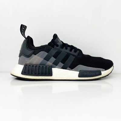 

Adidas Mens NMD R1 EE5082 Черные кроссовки для бега, размер 7, Черный, NMD R1