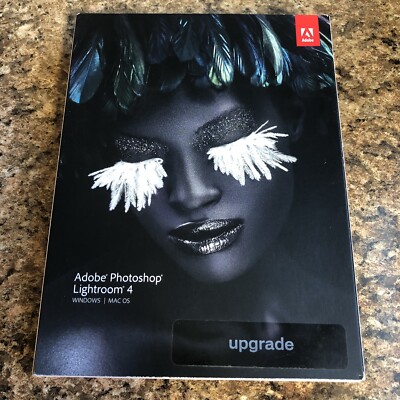 Adobe Photoshop Lightroom 4  Windows PC / Apple Mac - Full Retail Version w/ Key