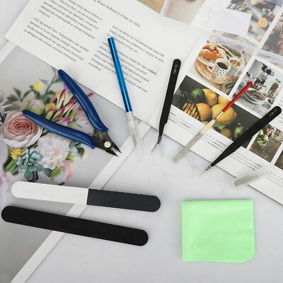 9Pcs/Set Gundam Modeler Basic Tools Craft Kit Car Model Hobby Building Repairing