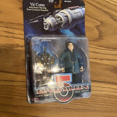 Babylon 5 Earth Alliance Vir Cotto Action Figure - WB 1997 New NIB