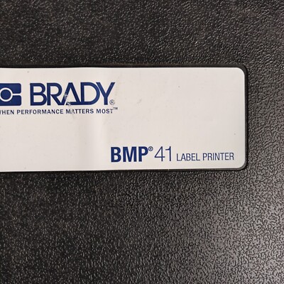 BRADY BMP41 PORTABLE LABEL PRINTER BUNDLE NWOB