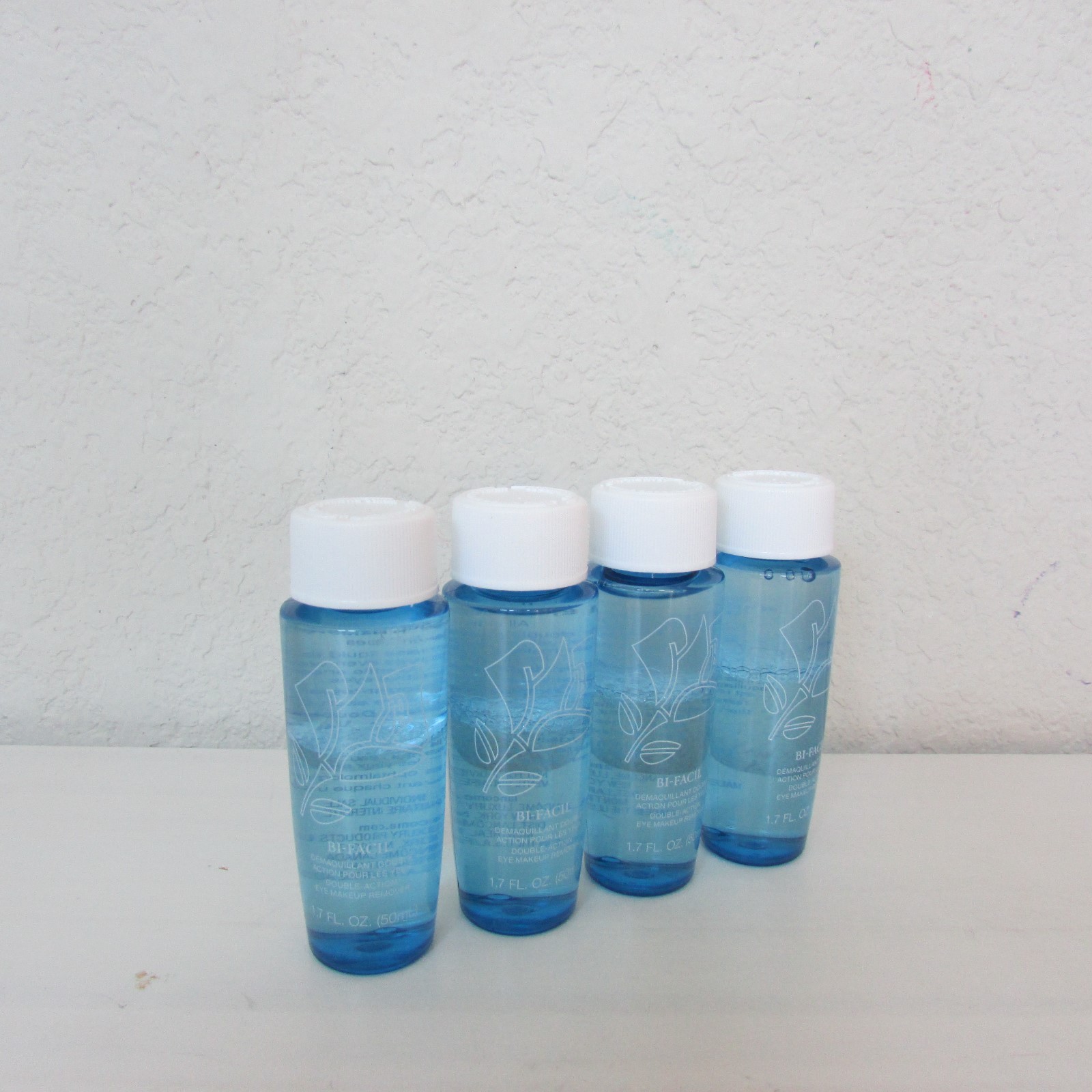 Lot 4 Lancome Bi-Facil Double Action Eye Makeup Remover 1.7 oz/ 50 ml each New