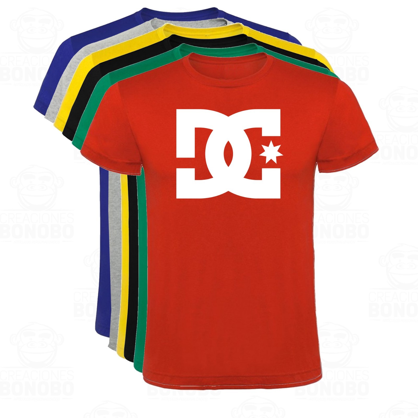 Camiseta DC shoes USA Skate estampada hombre tallas y colores