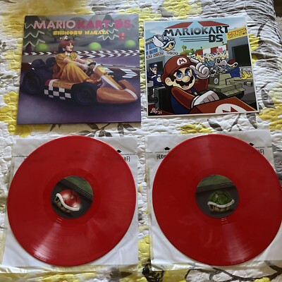 Mario Kart DS Vinyl LP VGM Shinobu Nagata Not Moonshake MKDS OST SOUNDTRCK