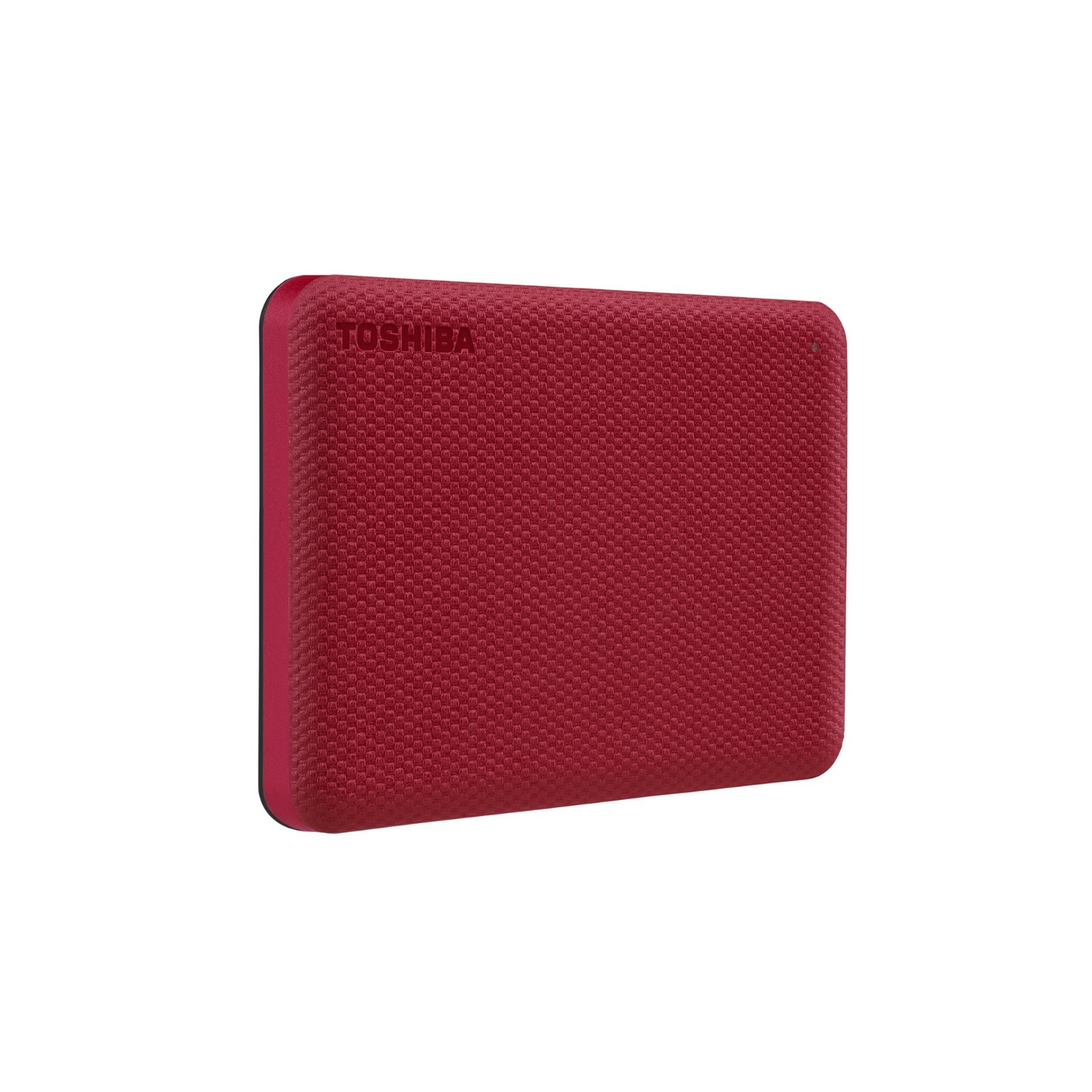 Toshiba External Hard Drive 2TB, Portable Canvio Advance USB 3.0, Red