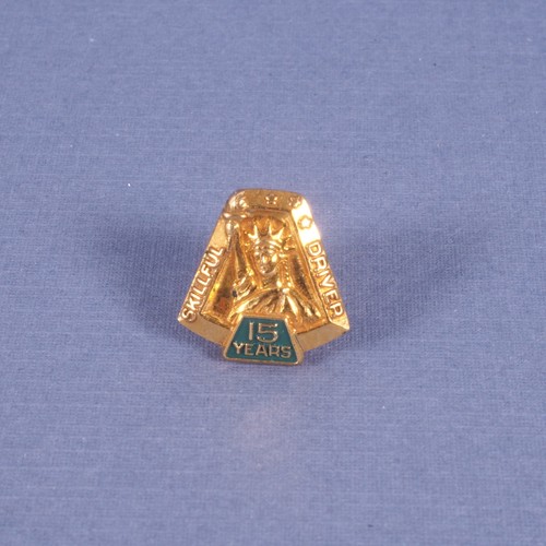 Vintage UPS United Parcel Service Employee Badge 15 Year Driver Service Pin