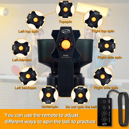 Table Tennis Robot Ping Pong Ball Automatic Machine For Training Exercise