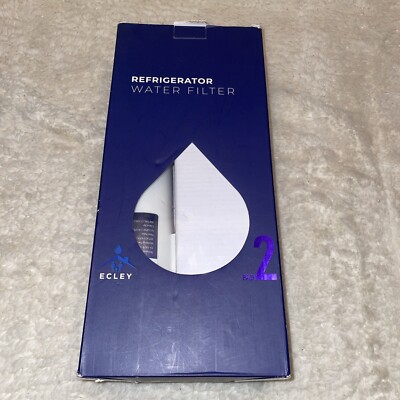 ECLEY refrigerator water filter￼2pack