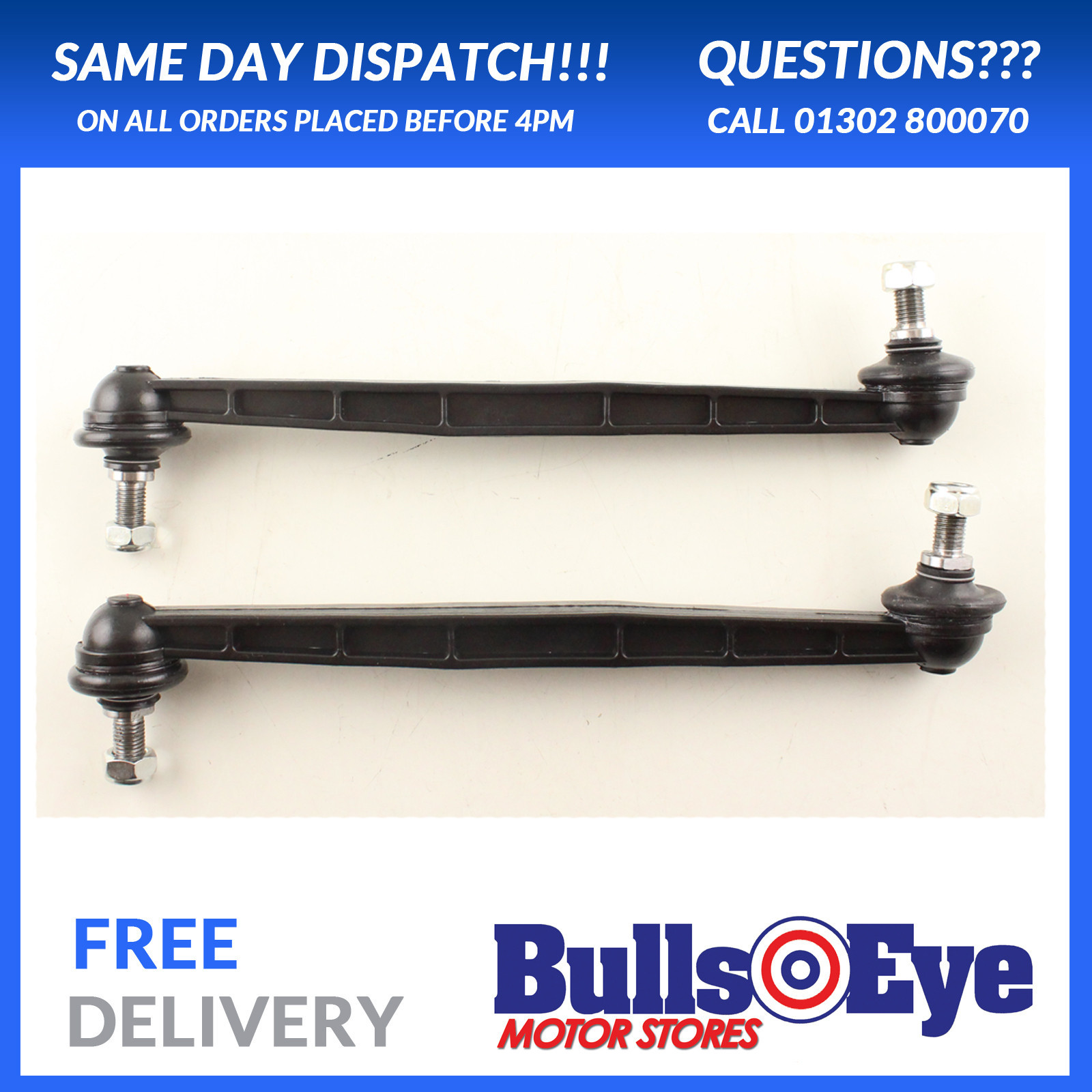 NEW PAIR Vauxhall ASTRA G MK4 1998 FRONT STABILISER ANTI ROLL BAR DROP
