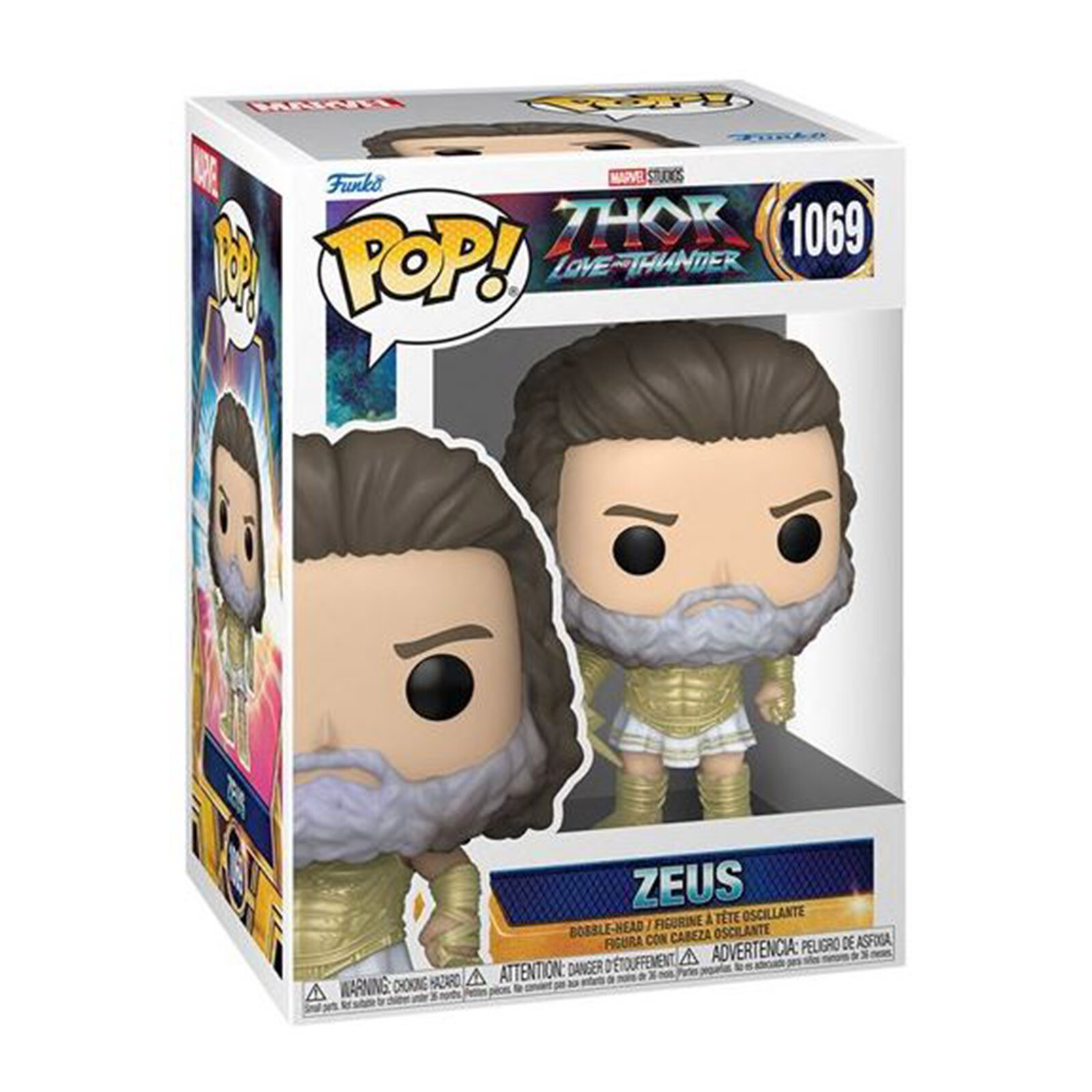 Фигурка Funko Marvel Thor Love And Thunder POP Zeus НОВАЯ В НАЛИЧИИ
