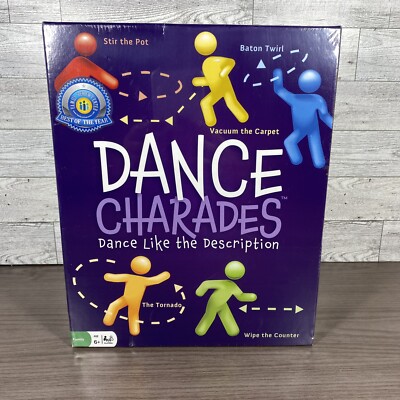 Dance Charades Game Pressman New Board Game - Still In Plastic