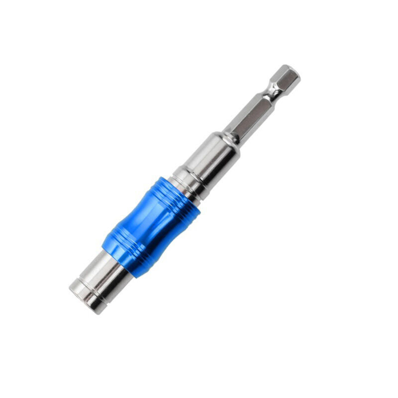 Connection Rod Adapter Hex Shank Large Torque 1/4inch Magnetic Screwdriver Blue