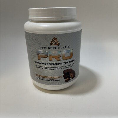 Core Nutritionals PRO Release Protein,  Chocolate PB Flavor 2lb, Best By: 05/25