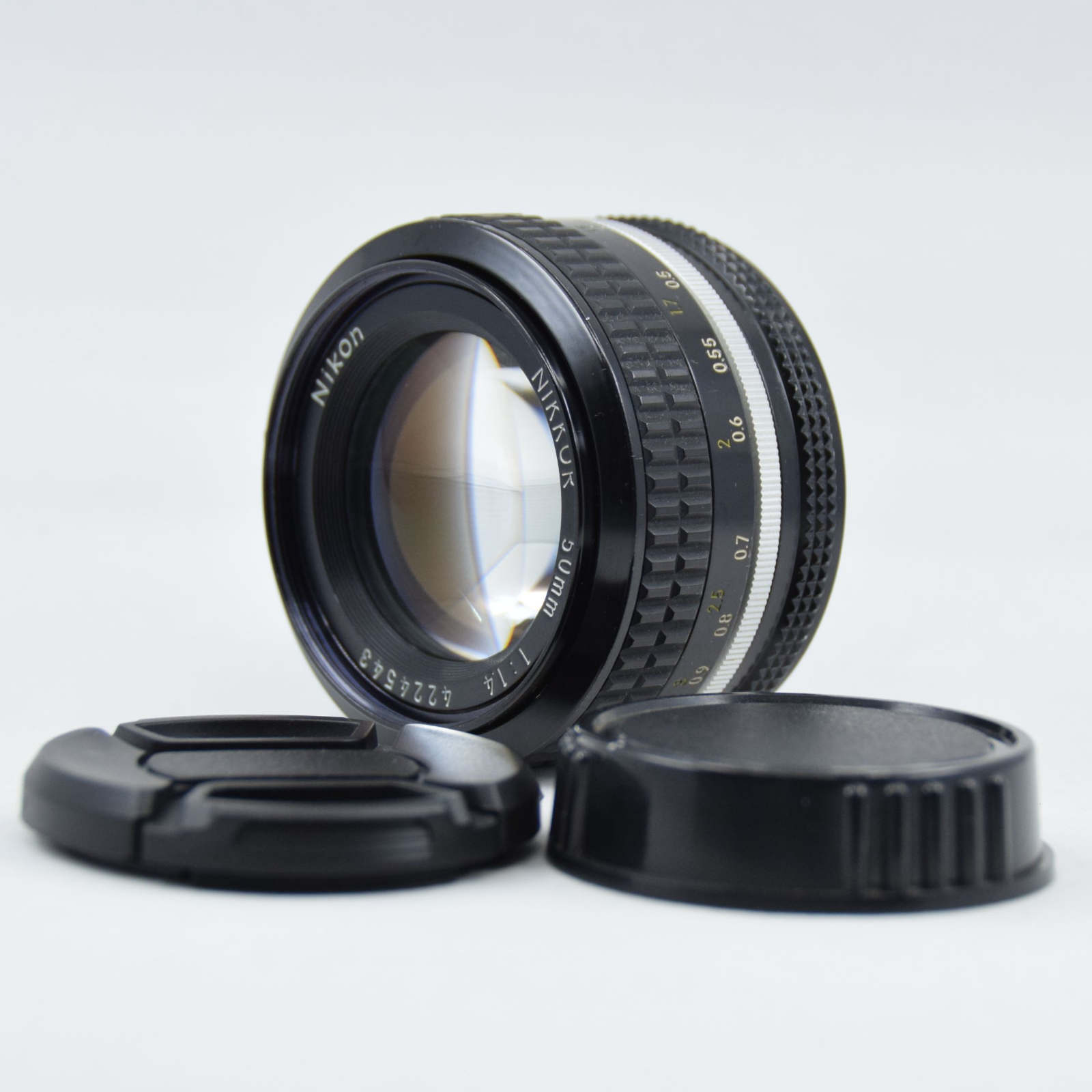 NEAR MINT+】NIKON AI NIKKOR 50mm F/1.4 MF Standard Lens From