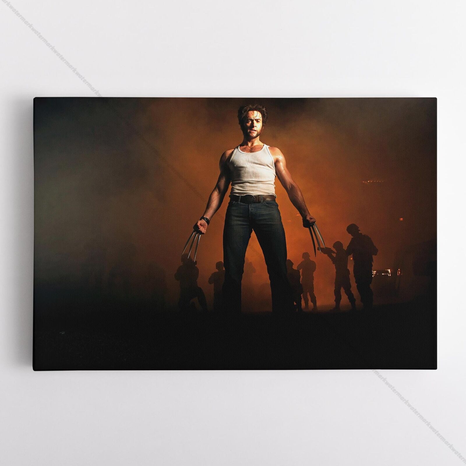Wolverine Poster Canvas Logan Hugh Jackman X-Men Marvel Movie Art Print #4261