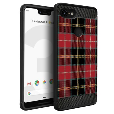 For Google Pixel 3 (2018)- Flexible Black TPU Case Ultra Slim Profile Design