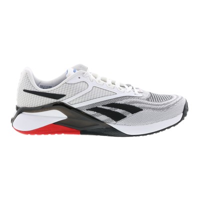 Reebok Nano X2 GX9909 Мужские Белые Холстовые Кроссовки На Шнуровке Спортивные Кроссовки