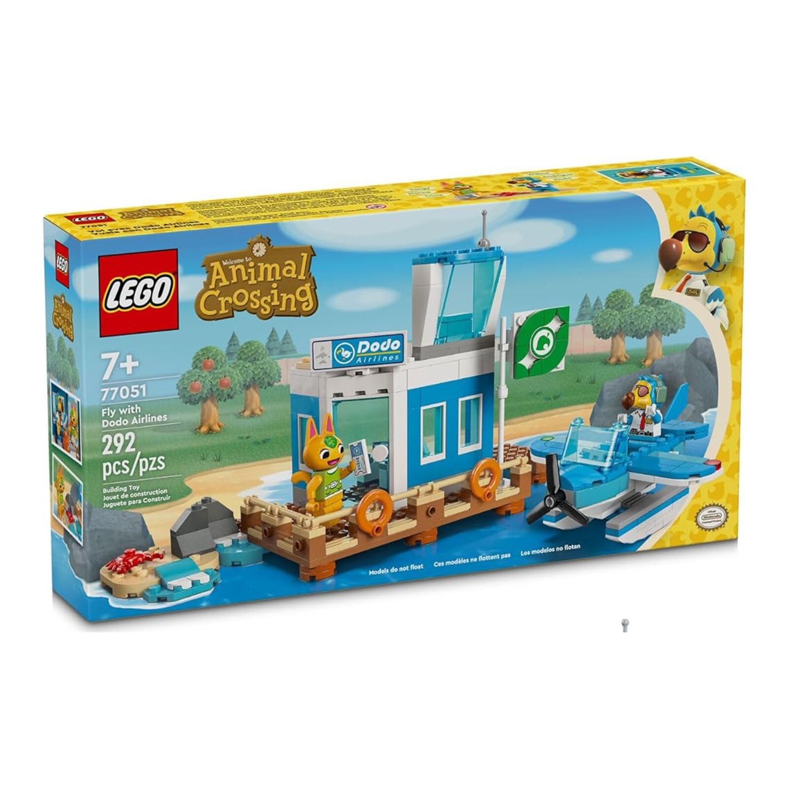 Конструктор LEGO Animal Crossing Лети с Dodo Airlines 77051 НОВЫЙ В НАЛИЧИИ