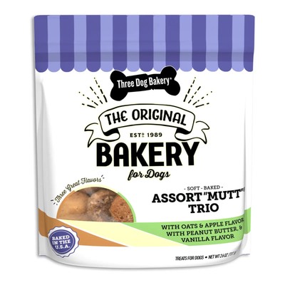 Three Dog Bakery Quiche Bites Egg Bacon Cheese&Spinach Flavor.Select Size&Flavor