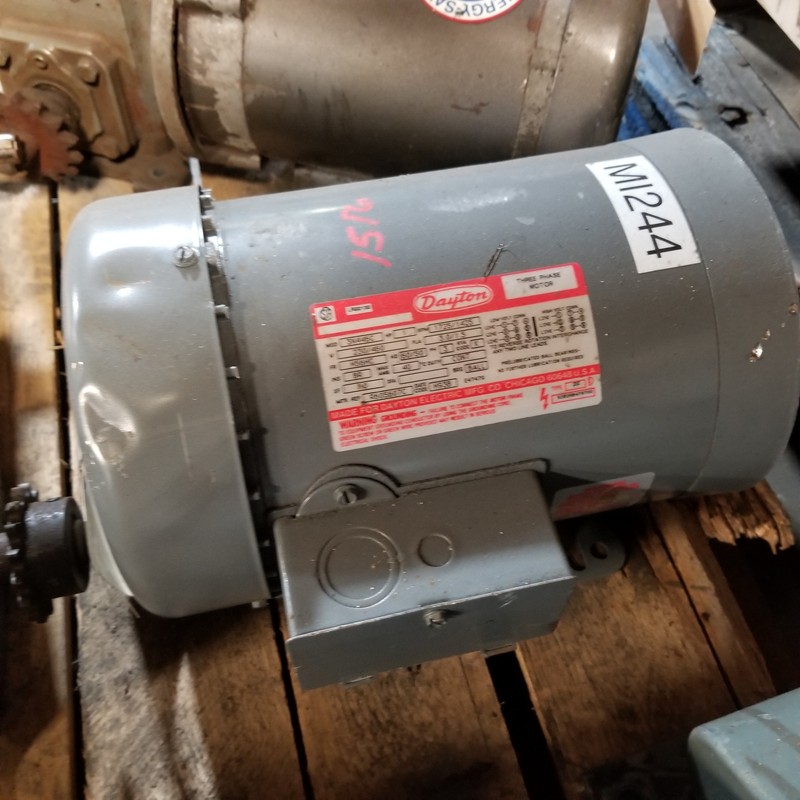 Dayton Electric Motors Surplus Industrial Equipment