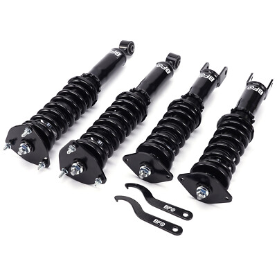 Front + Rear Adjustable Coilover Kit for Infiniti G37 Coupe Sedan RWD 08-15