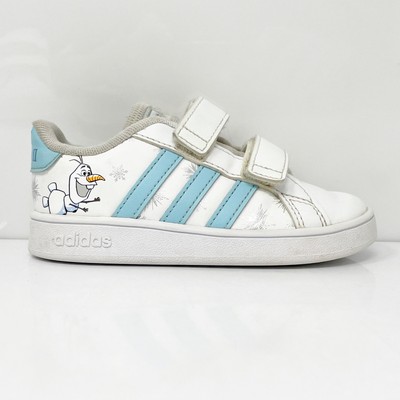 

Adidas Boys Grand Court GZ7616 Белая повседневная обувь Кроссовки Размер 8K, Белый, Grand Court