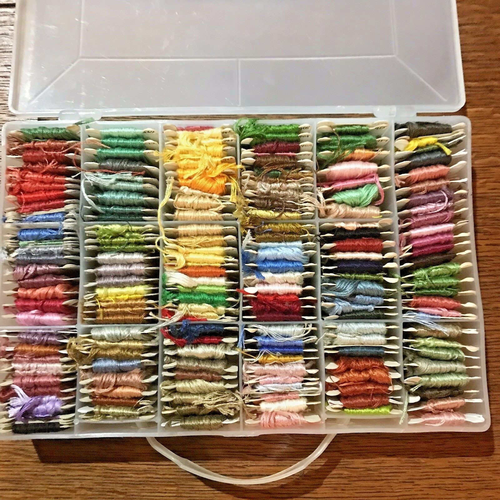 Embroidery Craft Thread Kit 160 Multi Colors Cross Stitch Floss Cotton Thread