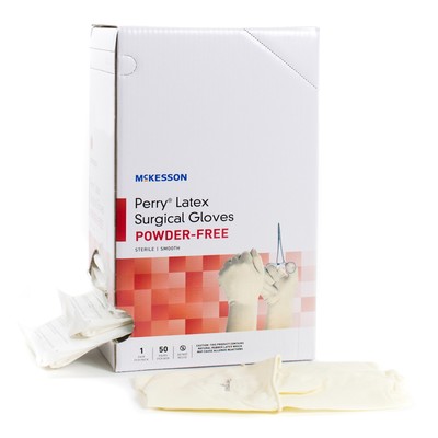 McKesson Latex Surgical Glove -  50 per Box