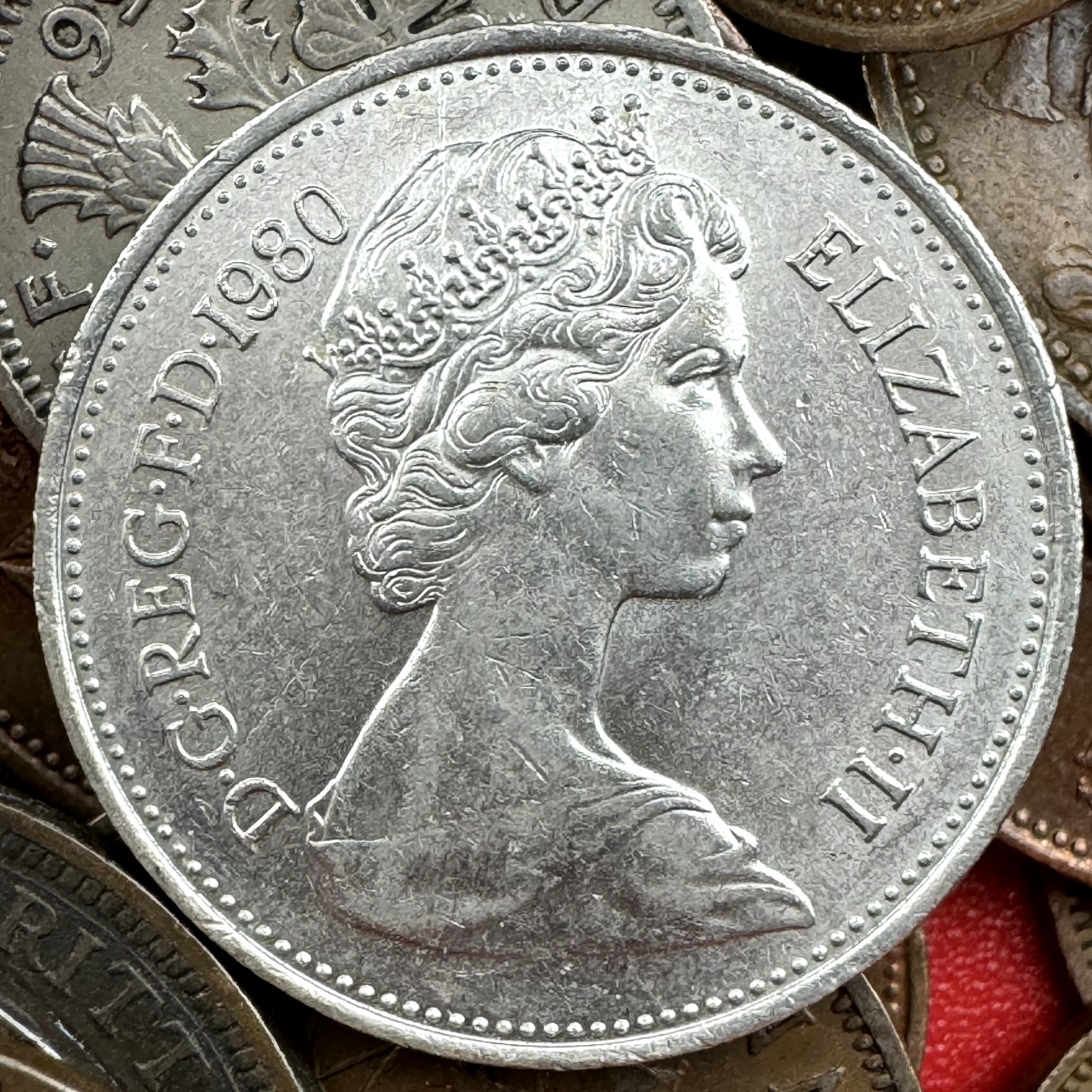 British Coins 5 LB Bulk Lot of ~300 Random Coins from United Kingdom 🇬🇧