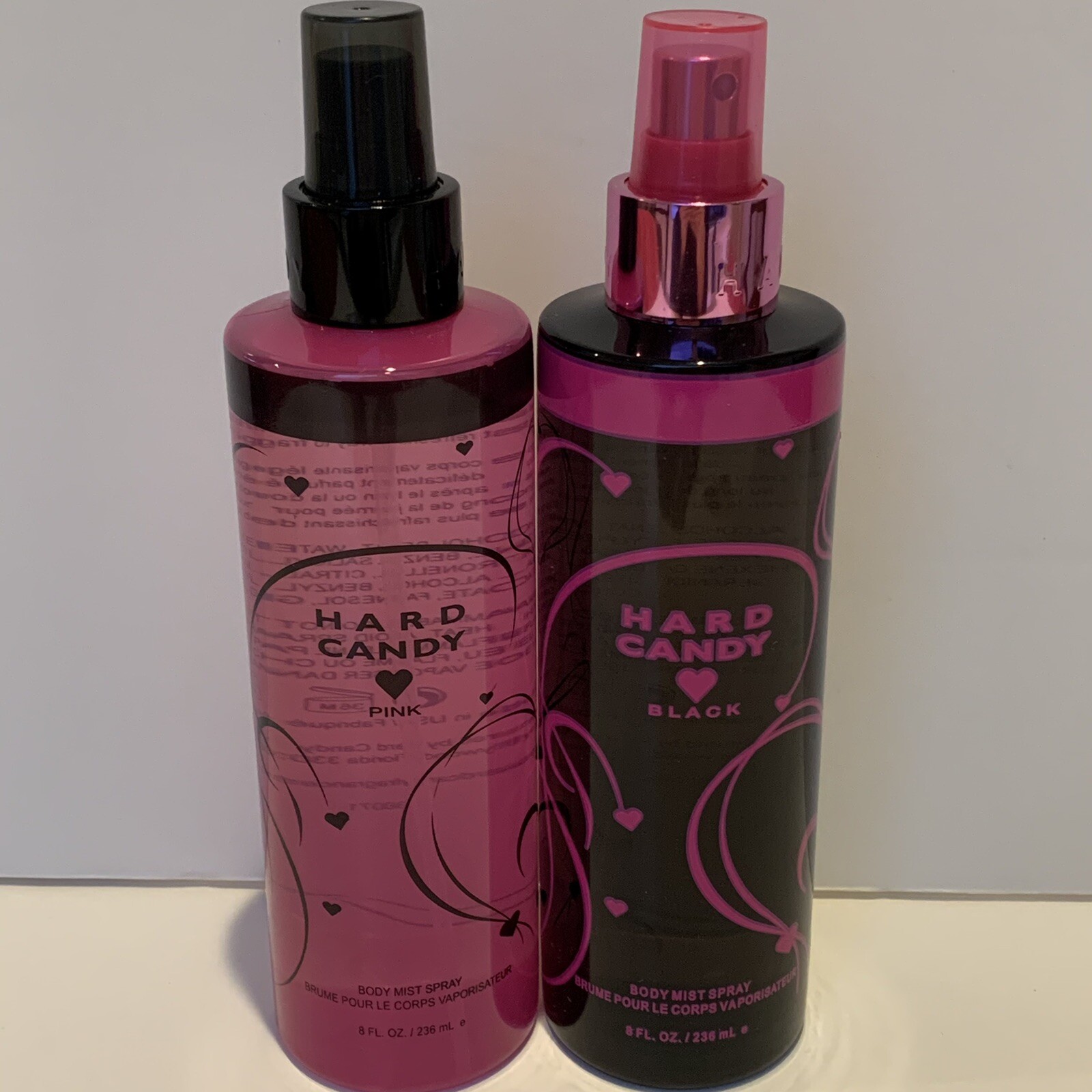 hard candy black body mist