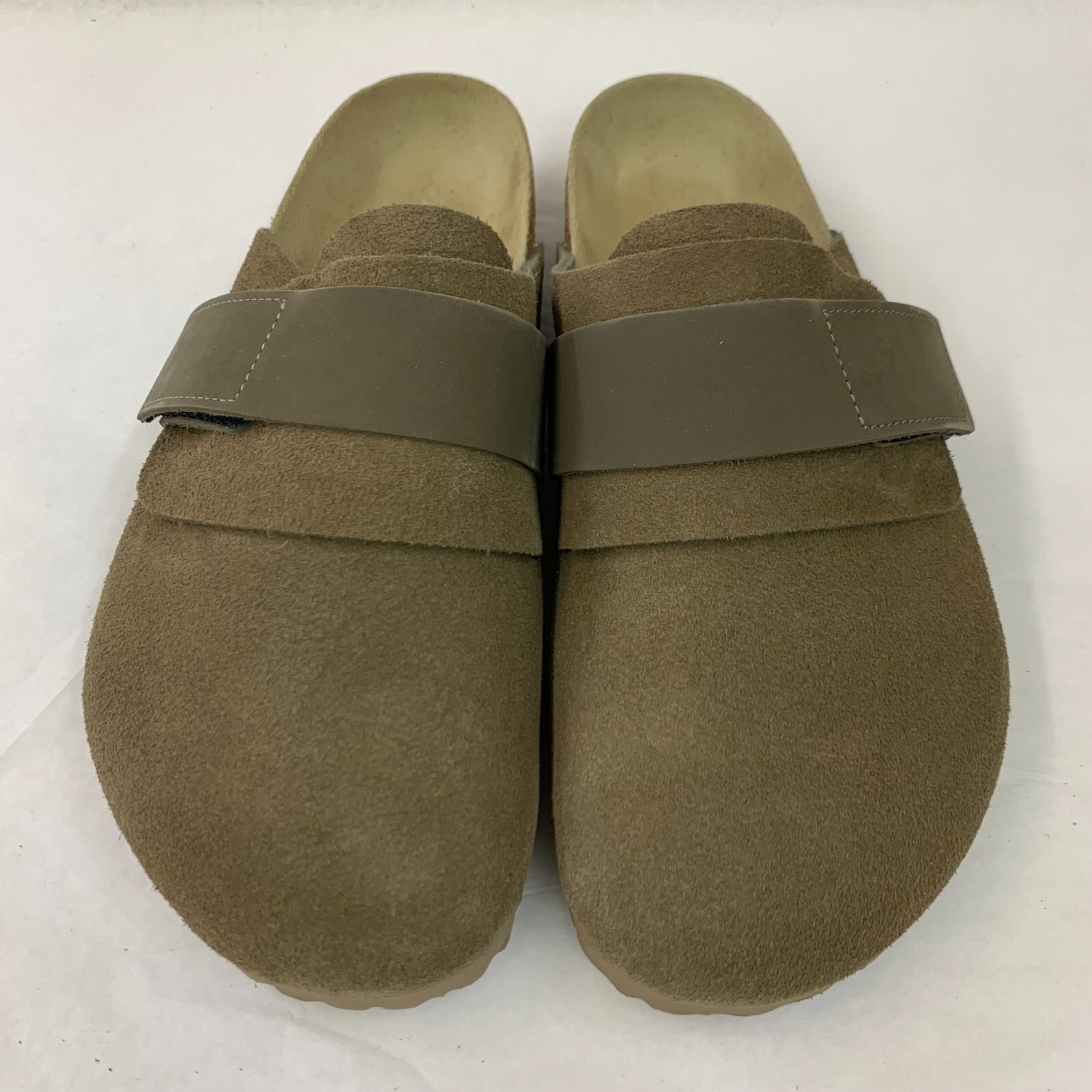 Birkenstock New w/o Box Nagoya Concrete Gray Suede Leather