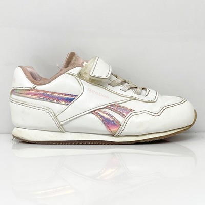 

Белые повседневные кроссовки Reebok Girls Royal Classic Jogger 3 FY4819, размер 7, Белый, Royal Classic Jogger 3