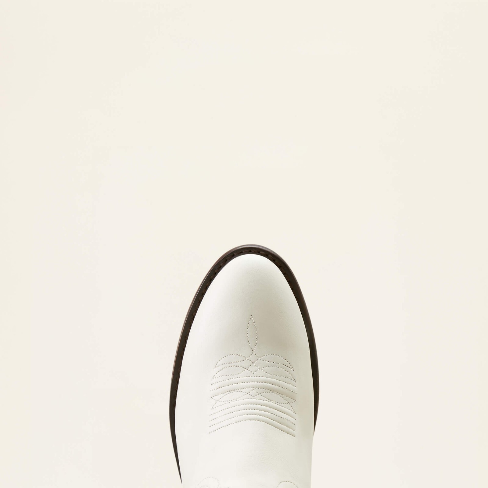 Pre-owned Ariat Women's 10050999 Belle Stretchfit Western Boot Moonlight Beam In White