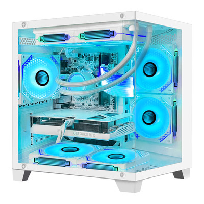 Gaming PC AMD Ryzen 7 5700X RTX 4070 12GB Liquid Cooled 32GB RAM 1TB SSD