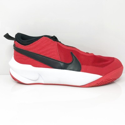 

Nike Boys Team Hustle D 10 CW6735-600 Красные баскетбольные кроссовки Кроссовки Размер 5,5 лет, Красный, Team Hustle D 10