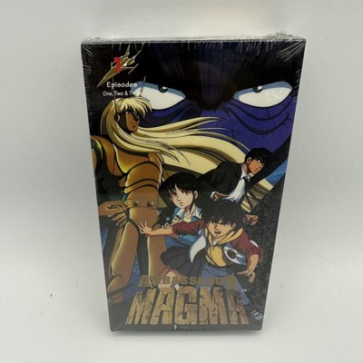 AMBASSADOR MAGMA EP. # 1  #2 & #3 VHS Sealed 1993 Osamu Tezuka Anime LA Hero