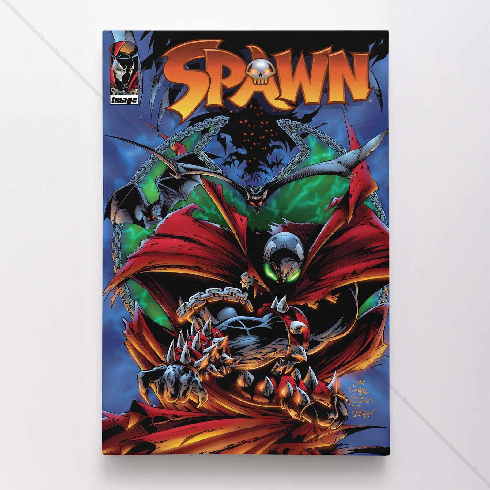 Spawn 48 Poster Canvas Comic Book Cover Art Print #A