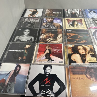 CD Lot Of (37) Ft. Alicia Keys, Demi Lovato, Cyndi Lauper, FERGIE, Etc.