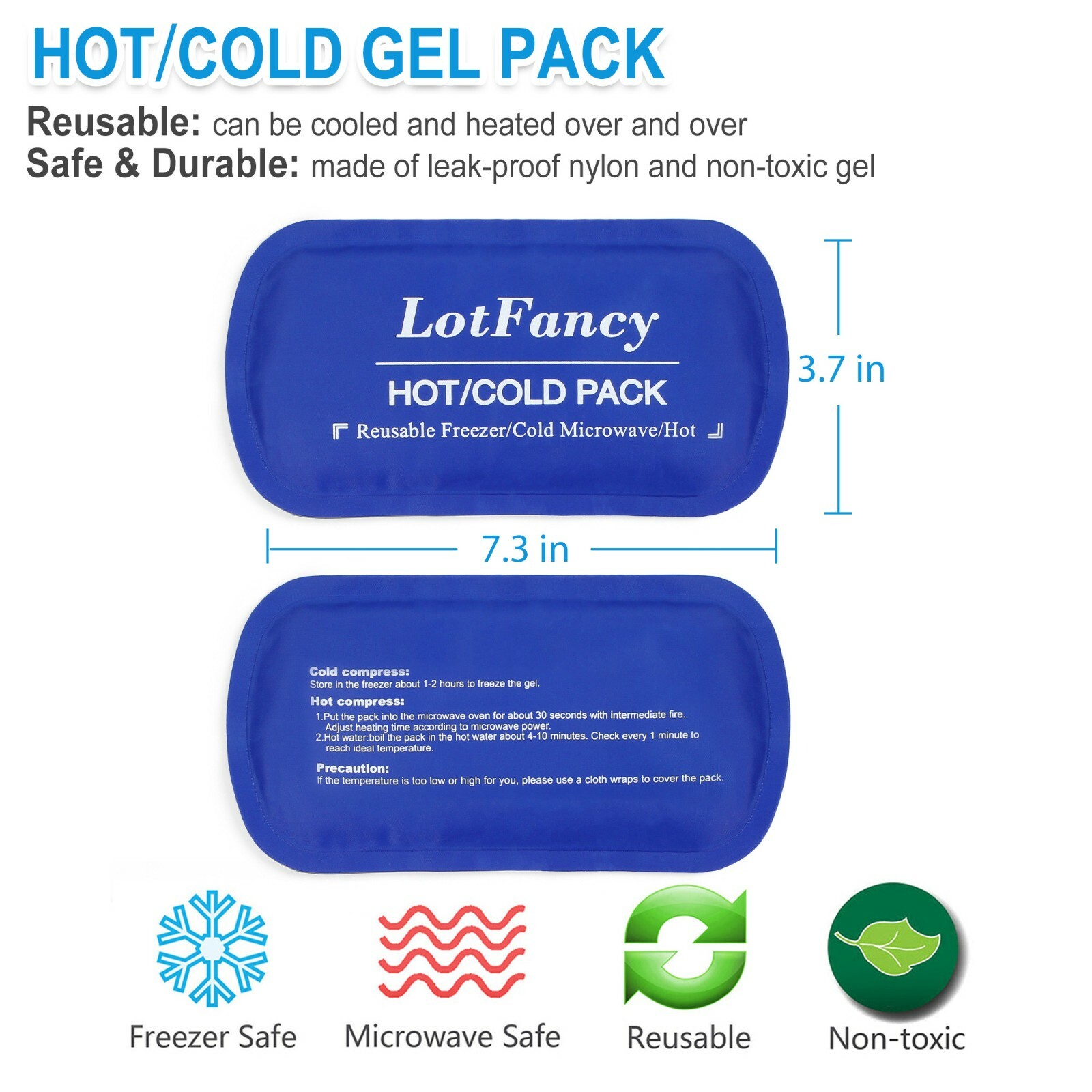 Face Ice Pack Therapy for Wisdom Teeth Jaw Head Chin Wrap with 4 Hot Cold Packs