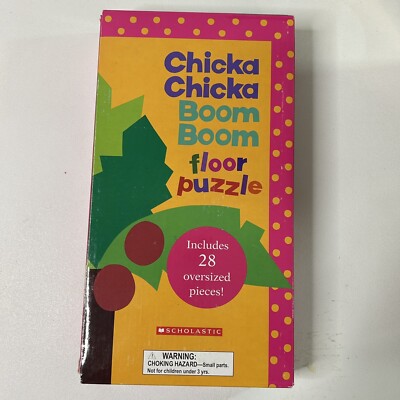 Chicka Chicka Boom Boom Floor Puzzle 28 Oversized Pieces Learn  ABC's Scholastic
