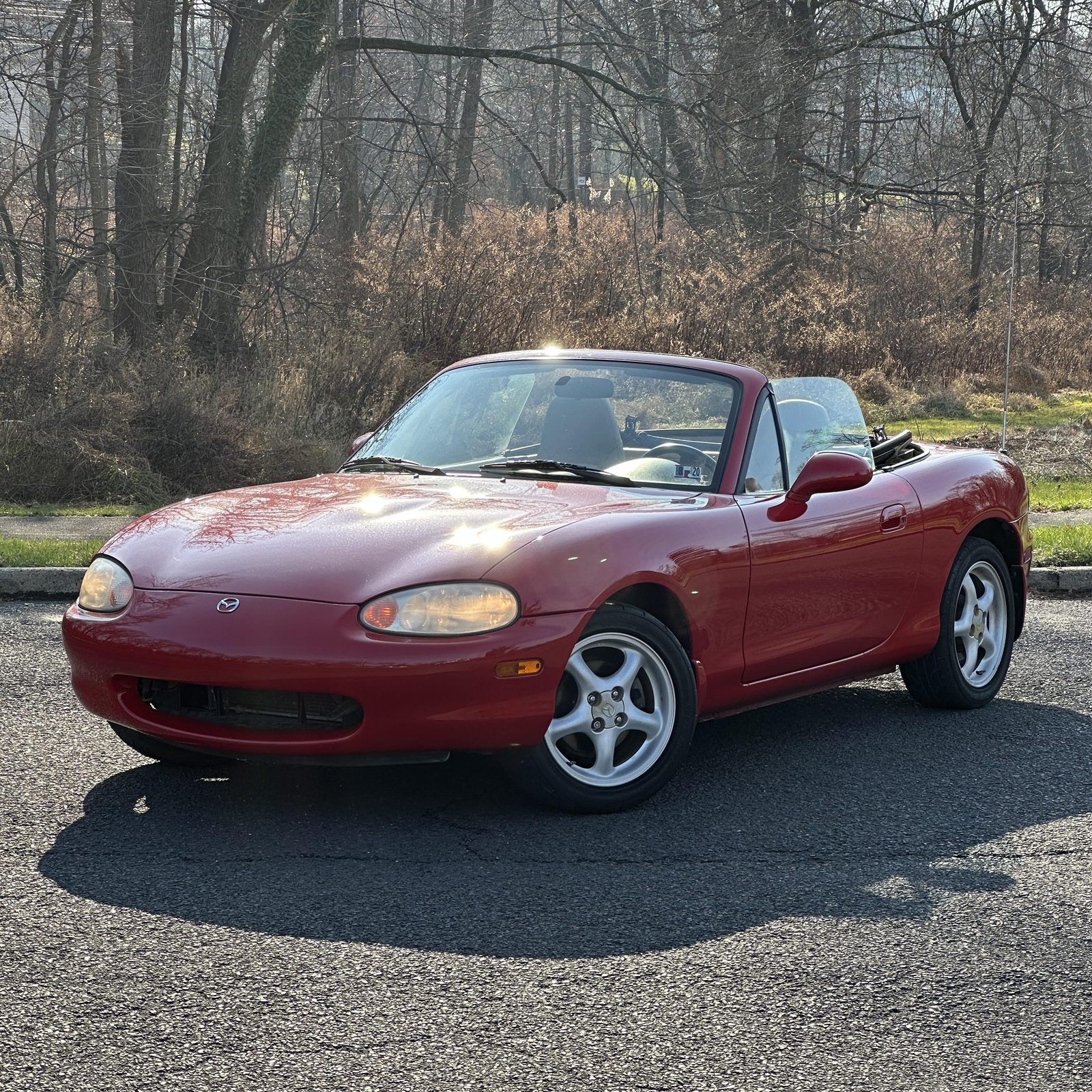 1999 MAZDA MIATA MX-5 LOW 50K MILES ONE OWNER CLEAN CARFAX NON SMOKER VW CABRI0!