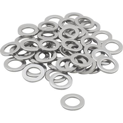 Speedway Motors Stainless Steel AN Washers, 3/8'' Inch, Pack of 50