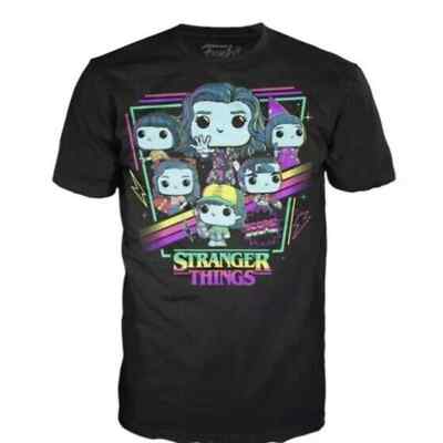 Funko POP! Limited Edition T Shirt Stranger Things Arcade