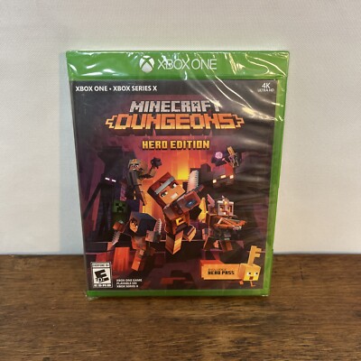 XBOX ONE Minecraft Dungeons Hero Edition New Factory Sealed