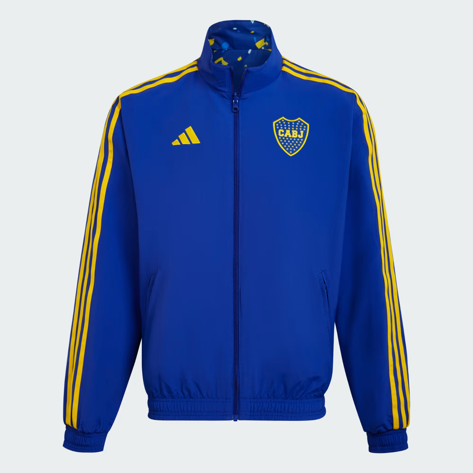 BOCA JUNIORS ANTHEM 2024 JACKET - ADIDAS OFFICIAL IT9629 - ASK