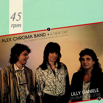 Maxi Vinyl Alex Chroma Band A New Day 12''